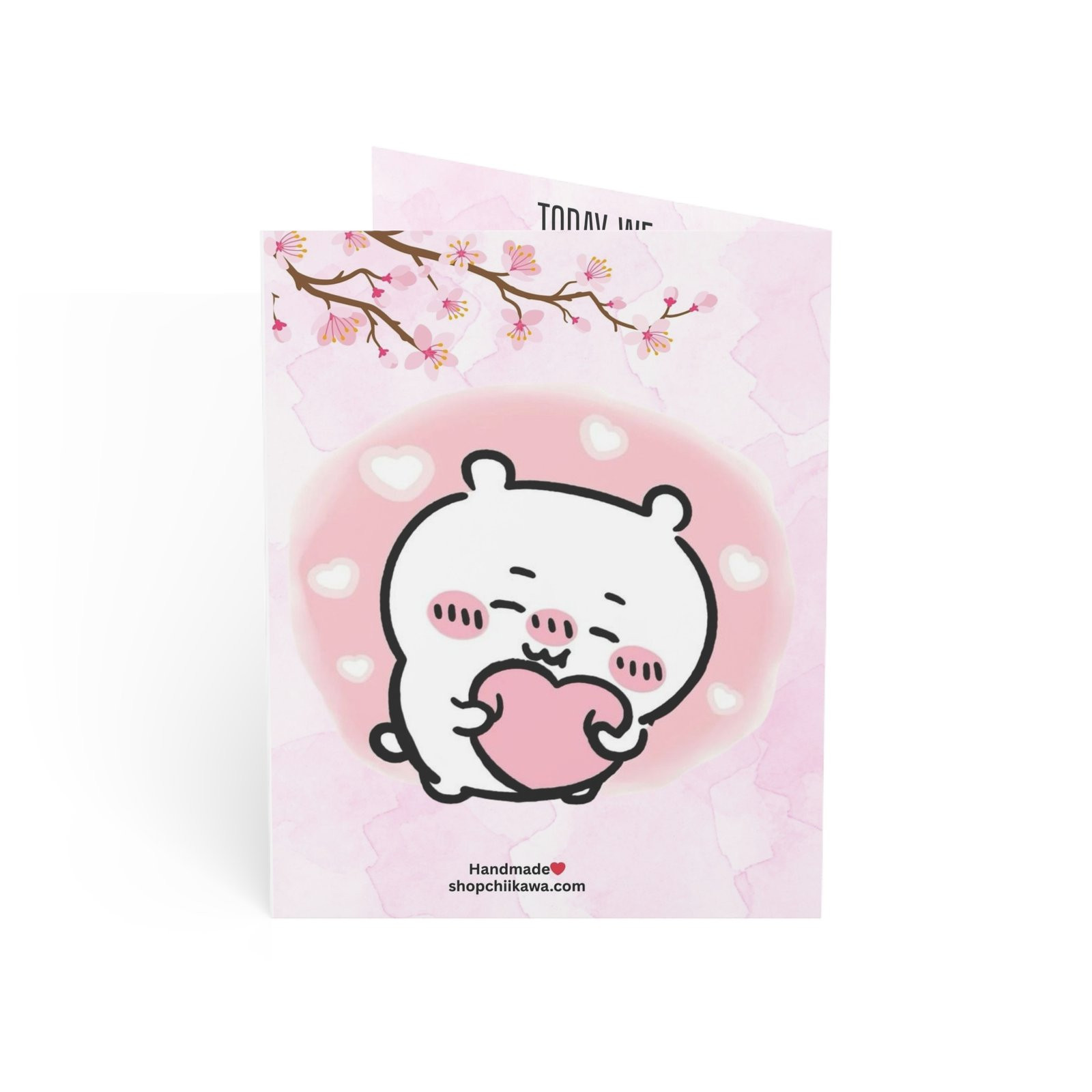 Back, 4.25_ x 5 Chiikawa Anniversary Greeting Card