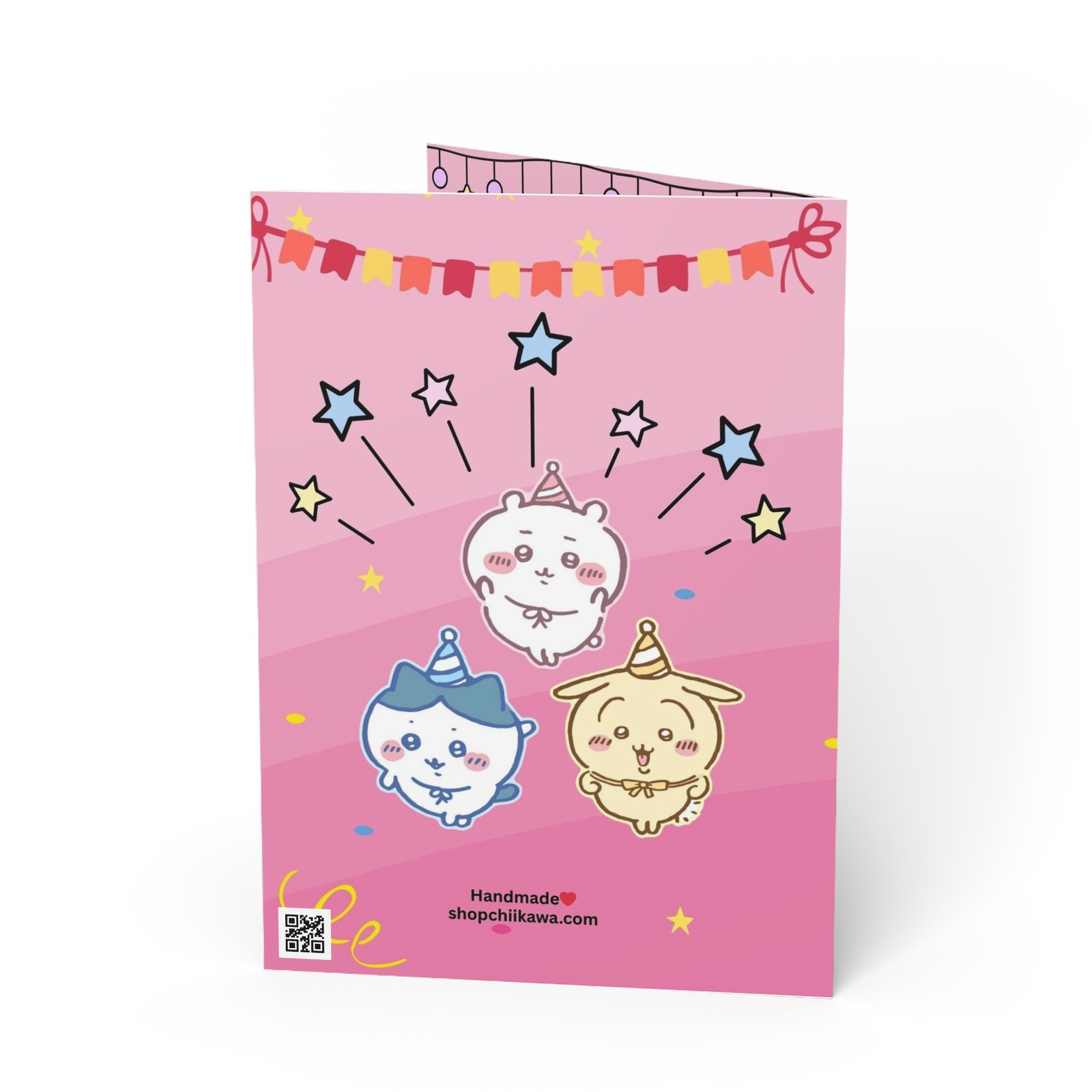 Chiikawa Happy Birthday Card