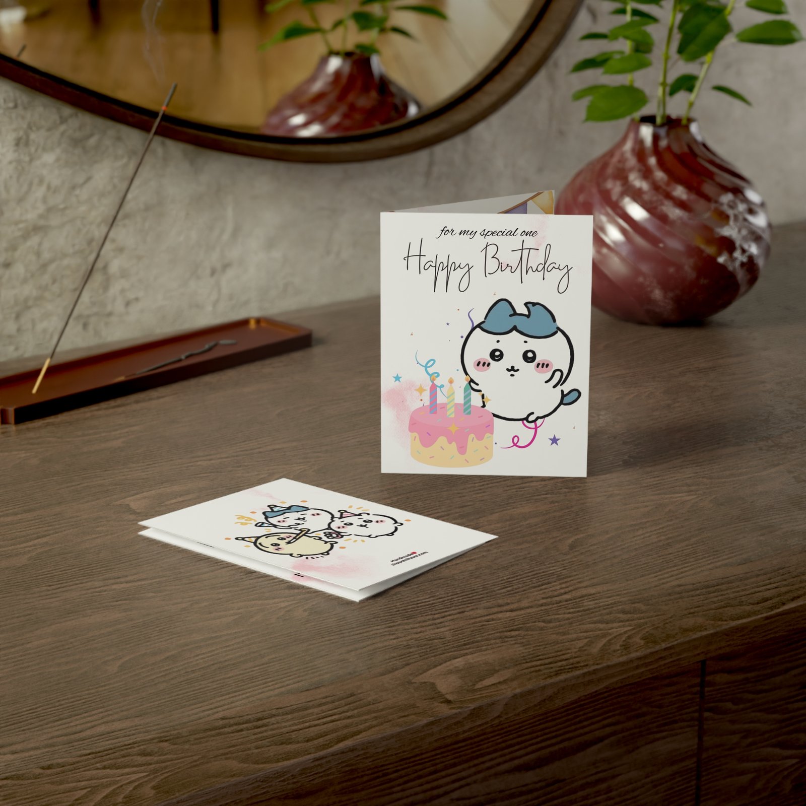 Chiikawa Birthday Greeting Card