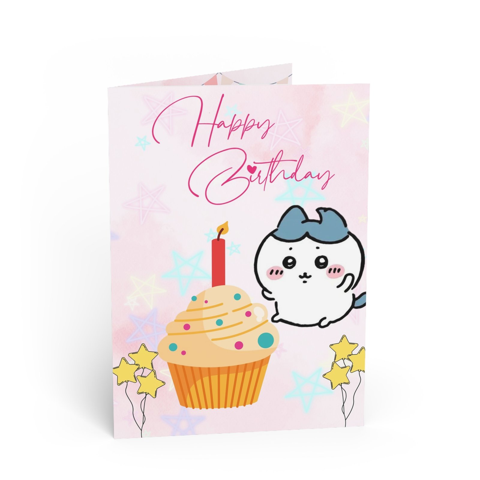 Chiikawa Cute Birthday Card