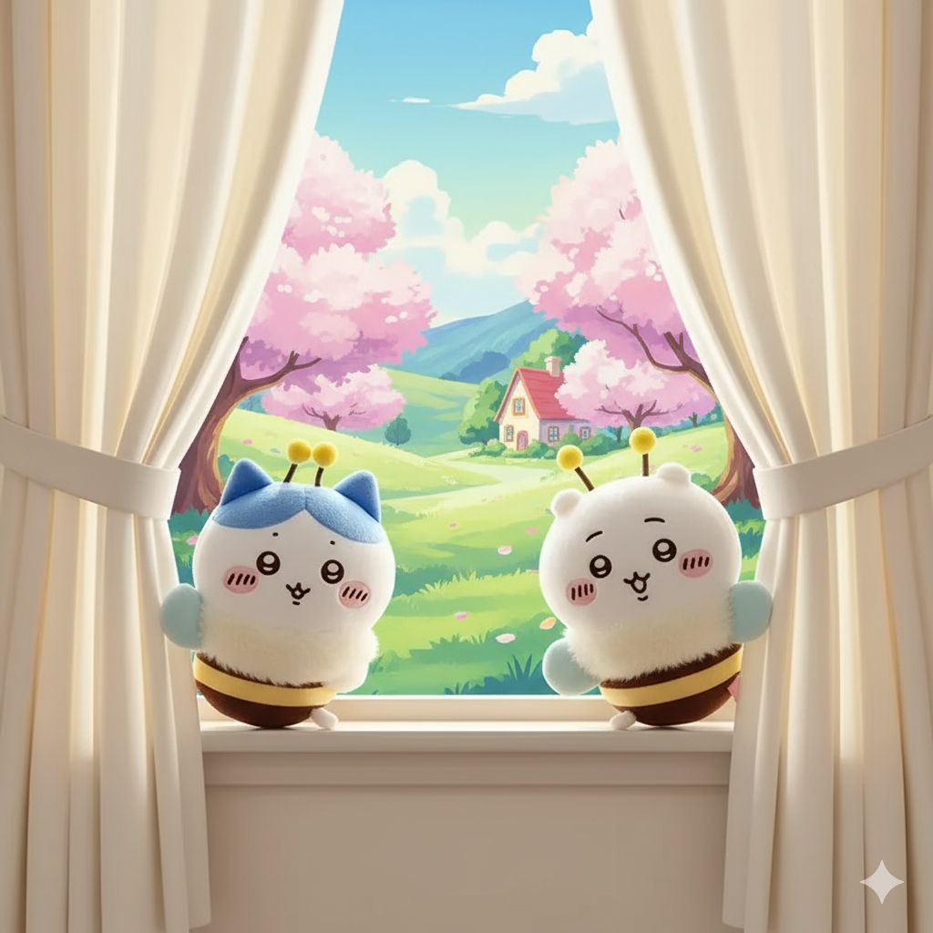 Chiikawa Bee-Shaped Plush