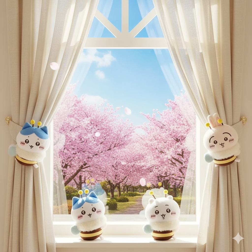 Chiikawa Bee-Shaped Plush