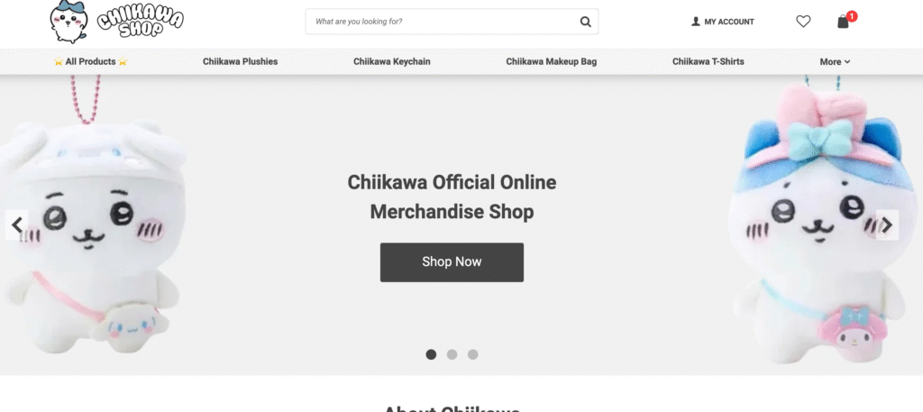 chiikawa merchandise store