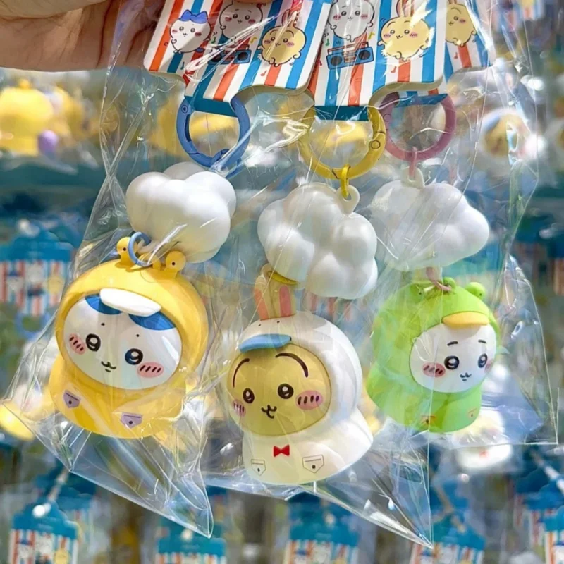 Chiikawa Series Raincoat Keychain