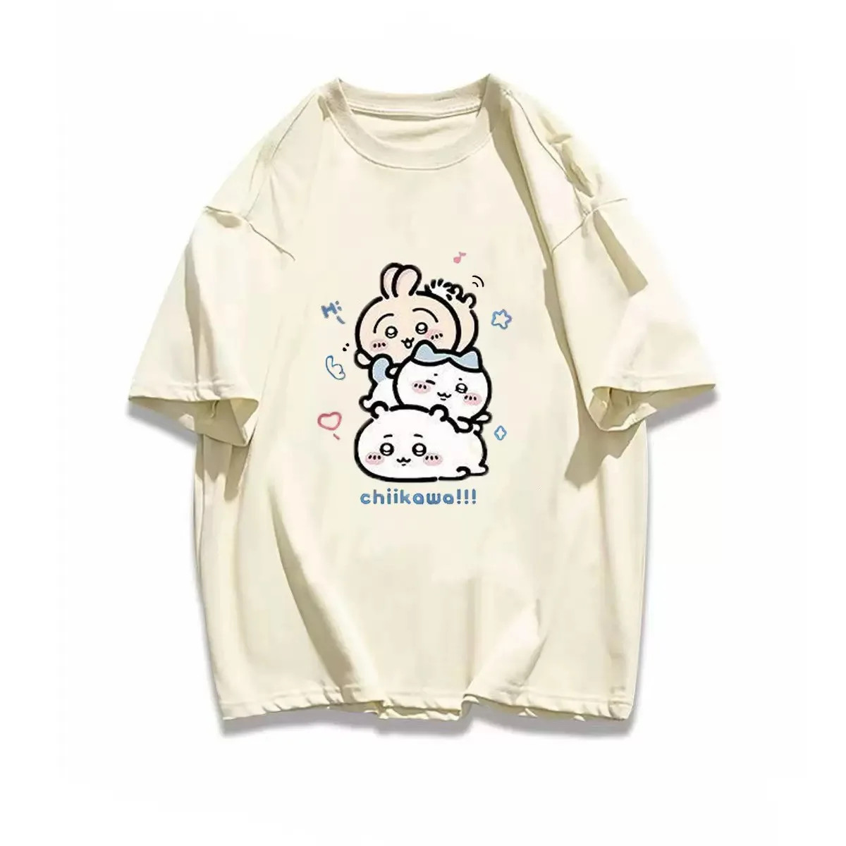 kf-S6d6f77ad7d39480ba6d8ec683e3196b3W Chiikawa Cartoon Kids T-shirt