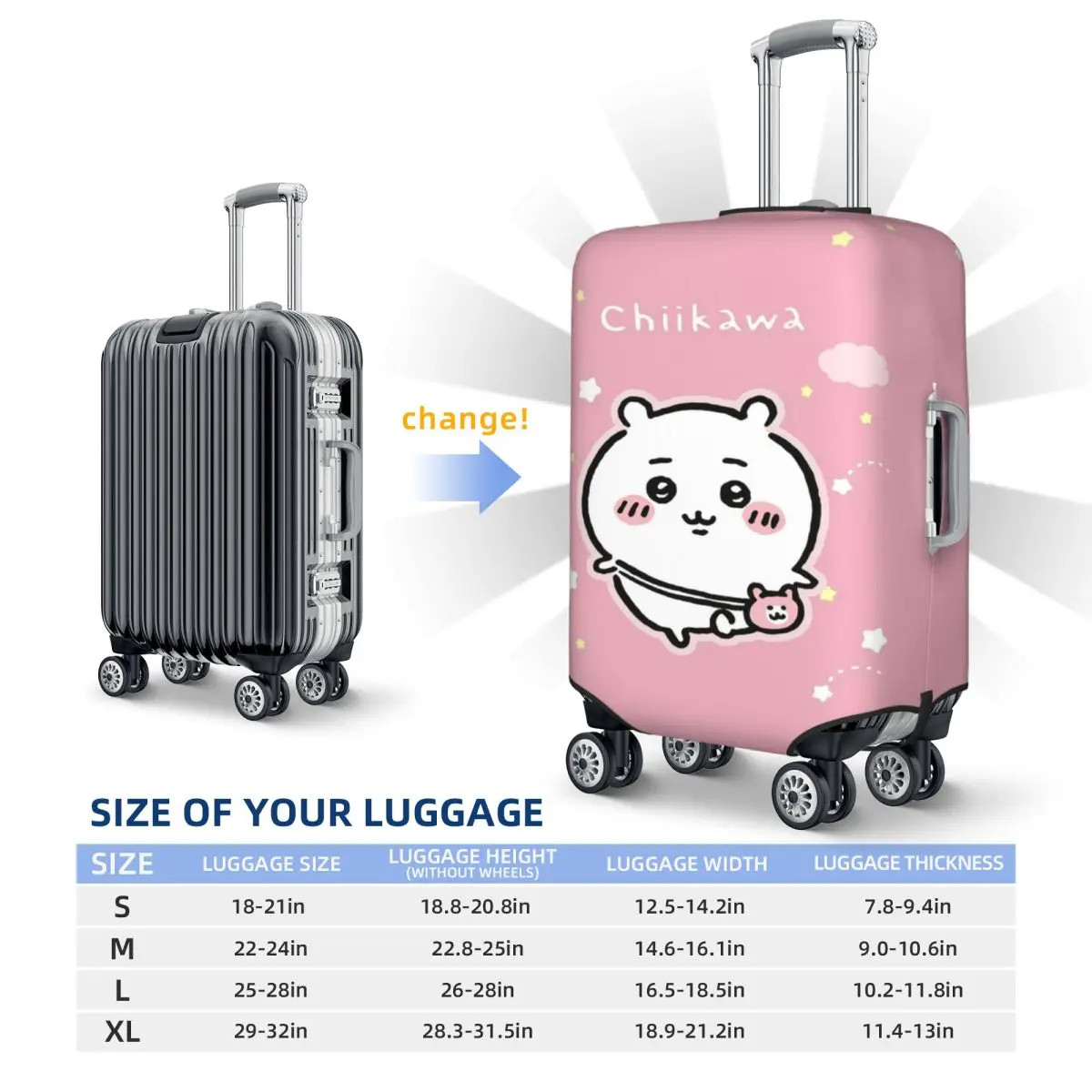 Chiikawa Luggage