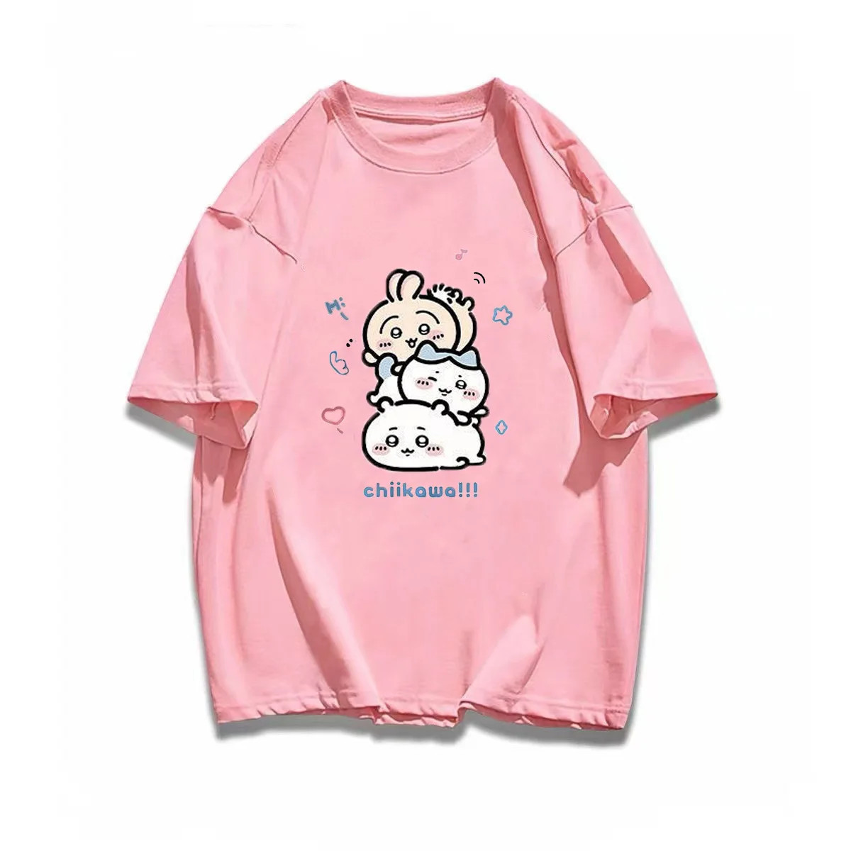 kf-S7bc7ffaa35a54d17b75629f024f7e6e1k Chiikawa Cartoon Kids T-shirt