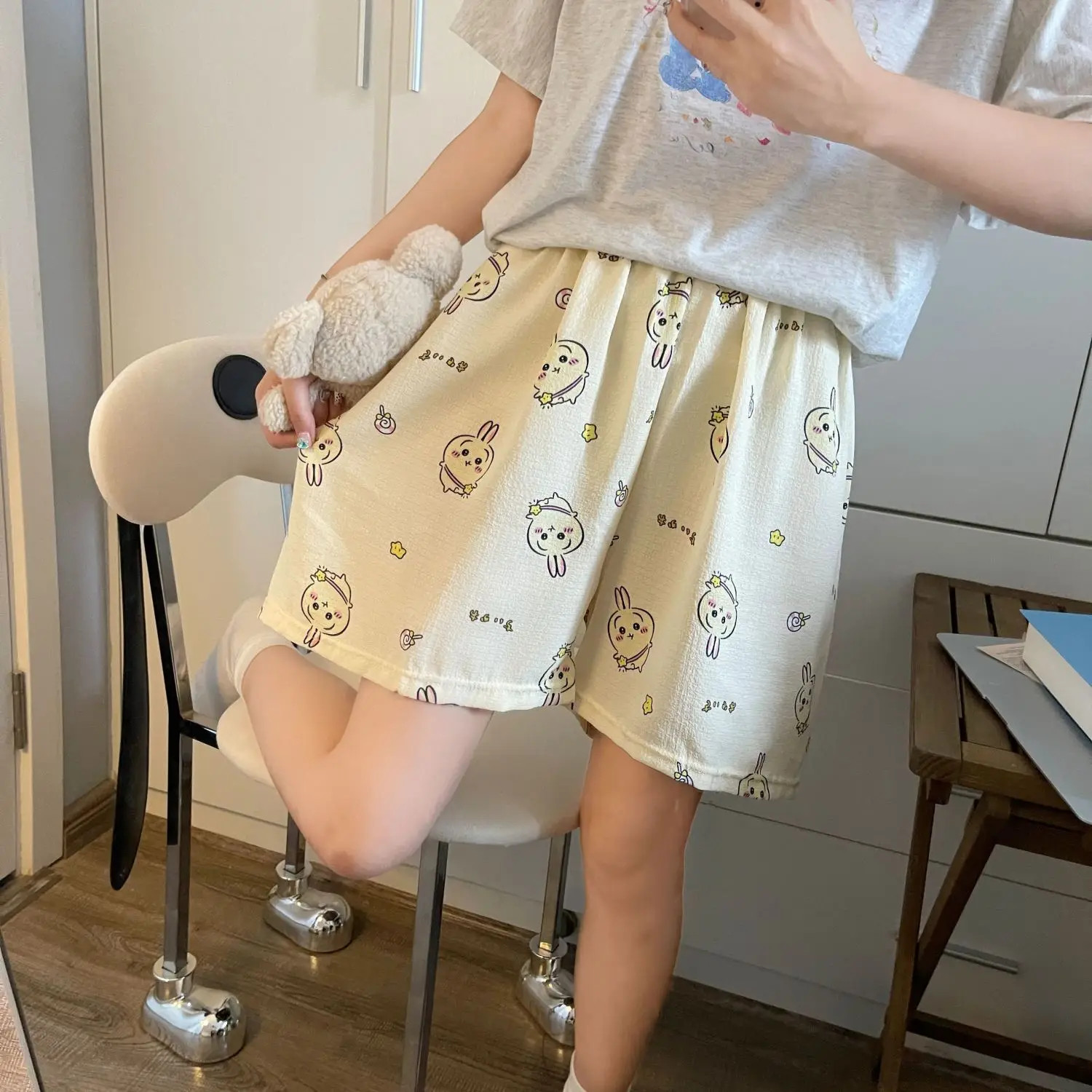 Chiikawa Cartoon Pajama Pants