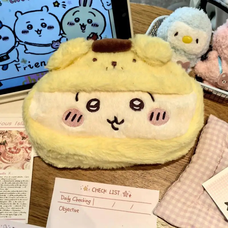 kf-S94c2f41c71c549b3b79fbdd1f33bf35cQ Chiikawas Plush Pen Case