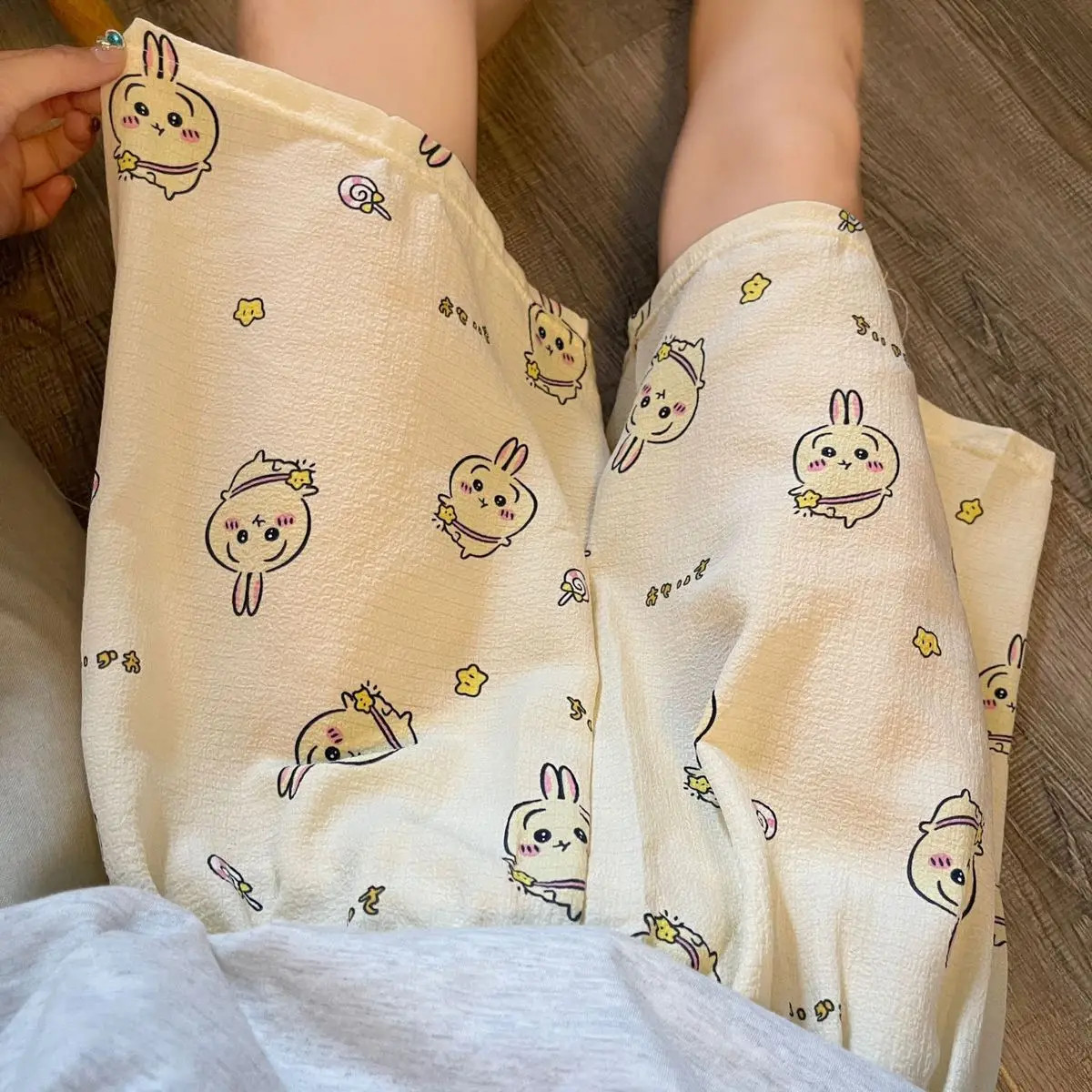 Chiikawa Cartoon Pajama Pants