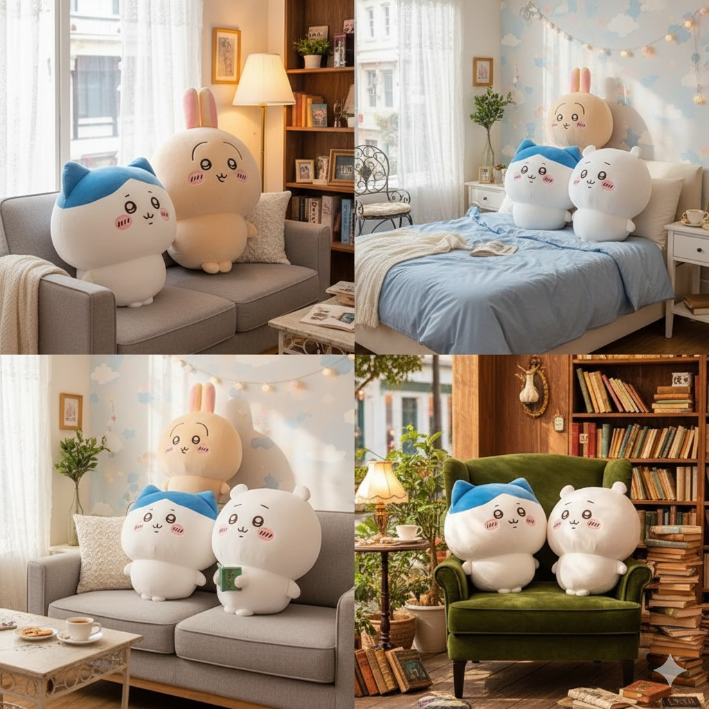 Giant Chiikawa Plush Pillow Giant Chiikawa Plush Pillow