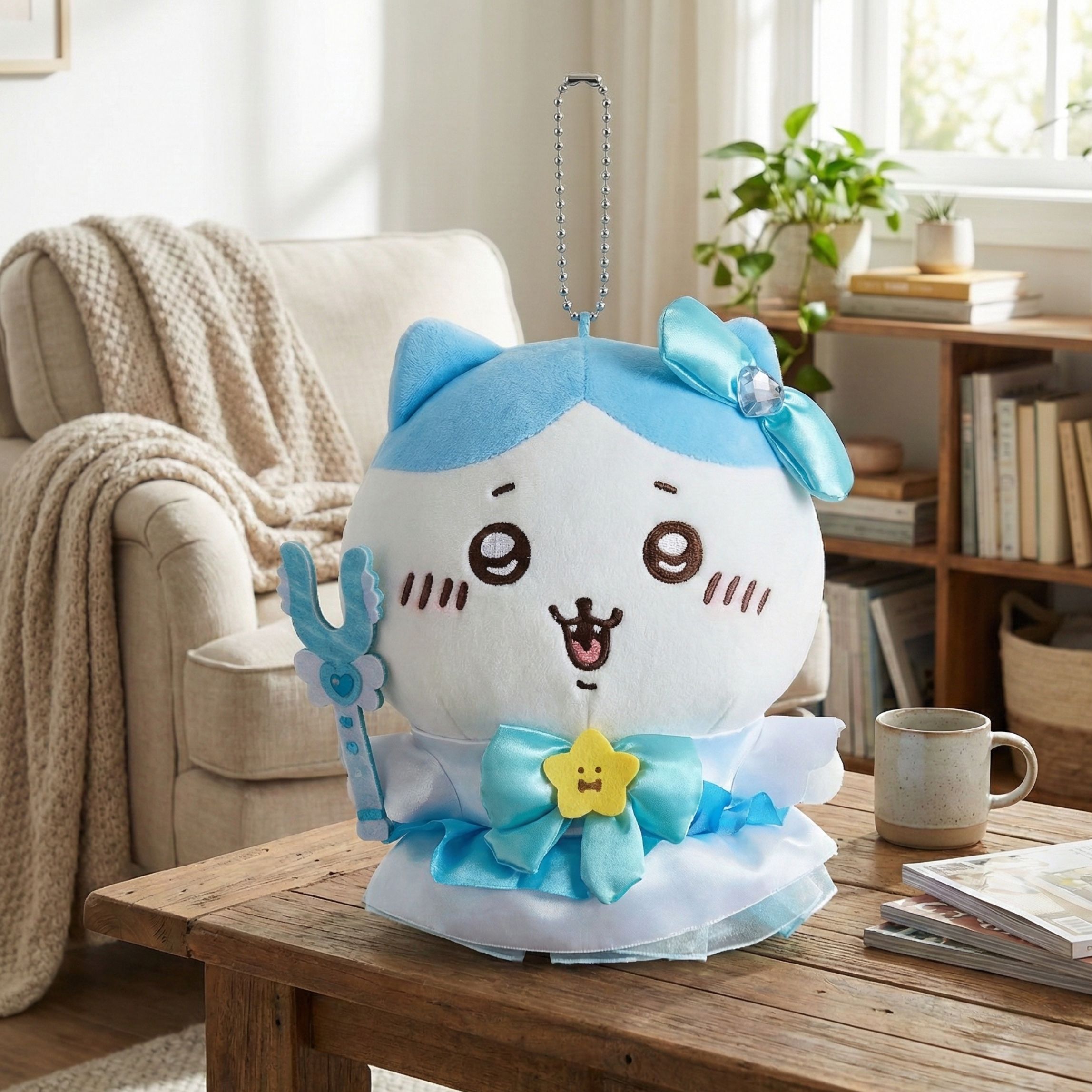 Chiikawa Magical Girl Plush Keychains