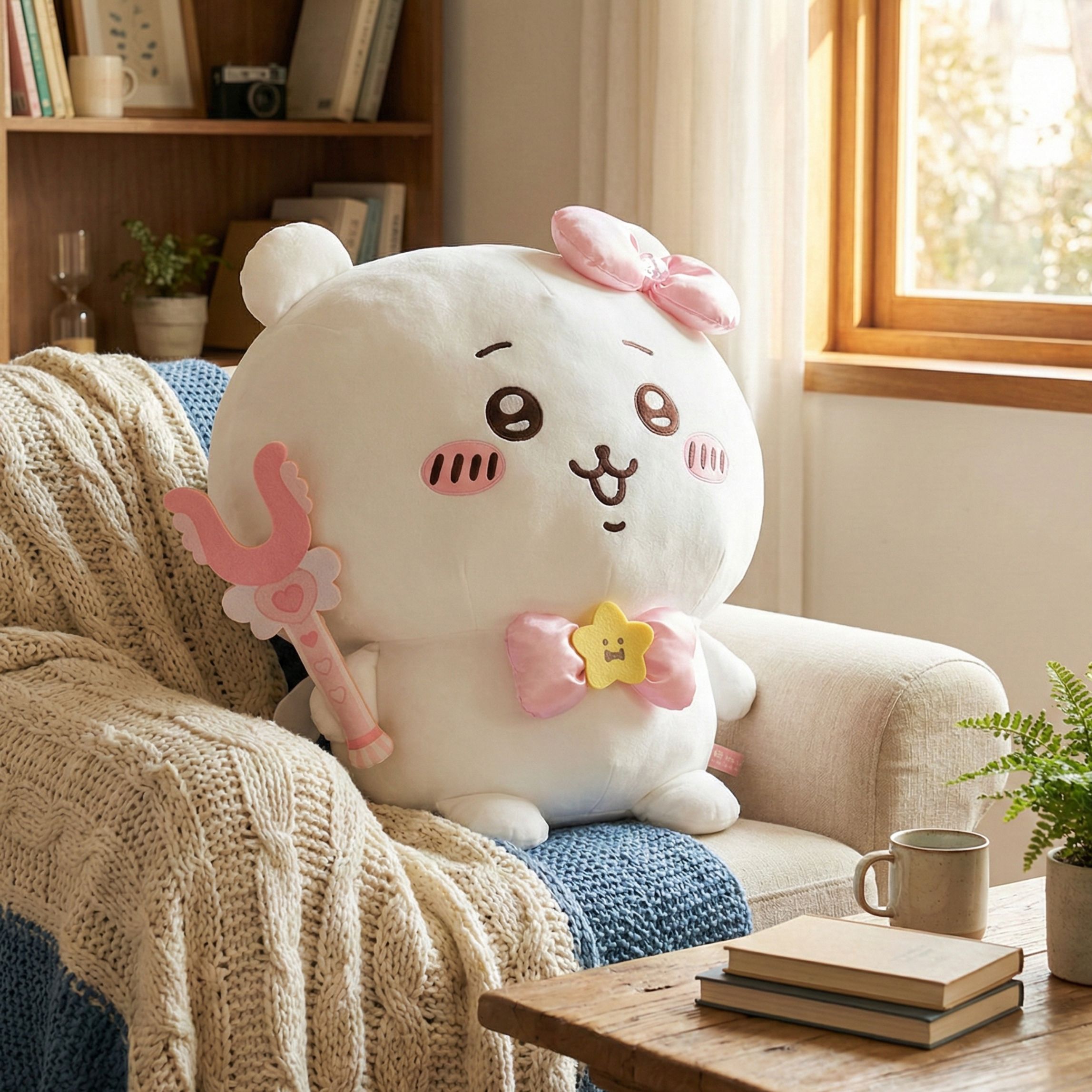 Chiikawa Magical Girl Plush Keychains